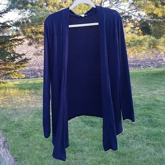 Zenana Outfitters Sweaters - 🔹️HP🔹️Navy open front cardigan size 1X, 2X